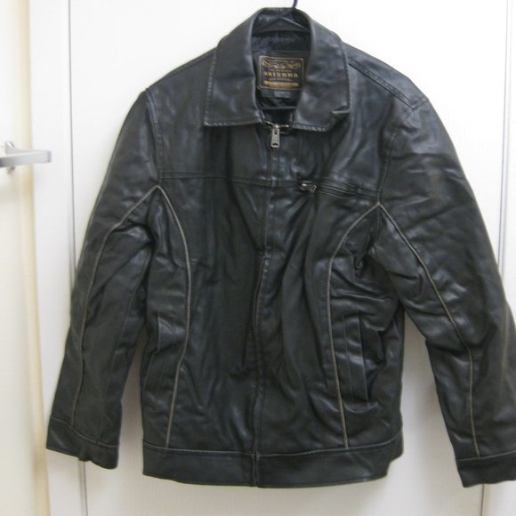 Arizona Jean Company Other - EUC black Arizona faux leather jacket M medium